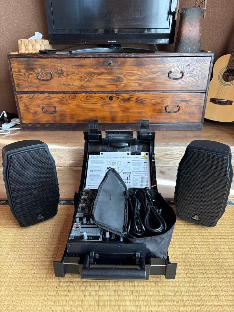 値下げ！ベリンガーPPA200簡易PA&BOSSダイレクトボックス - メルカリ