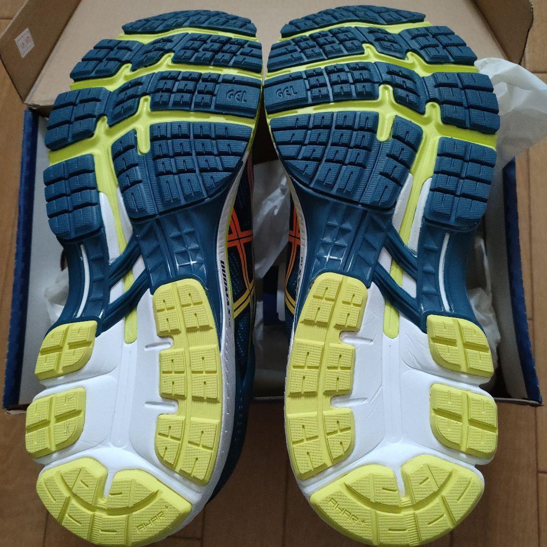 asics ELIMINATE 26 ネイビー/オレンジ/イエロー　26.5cm