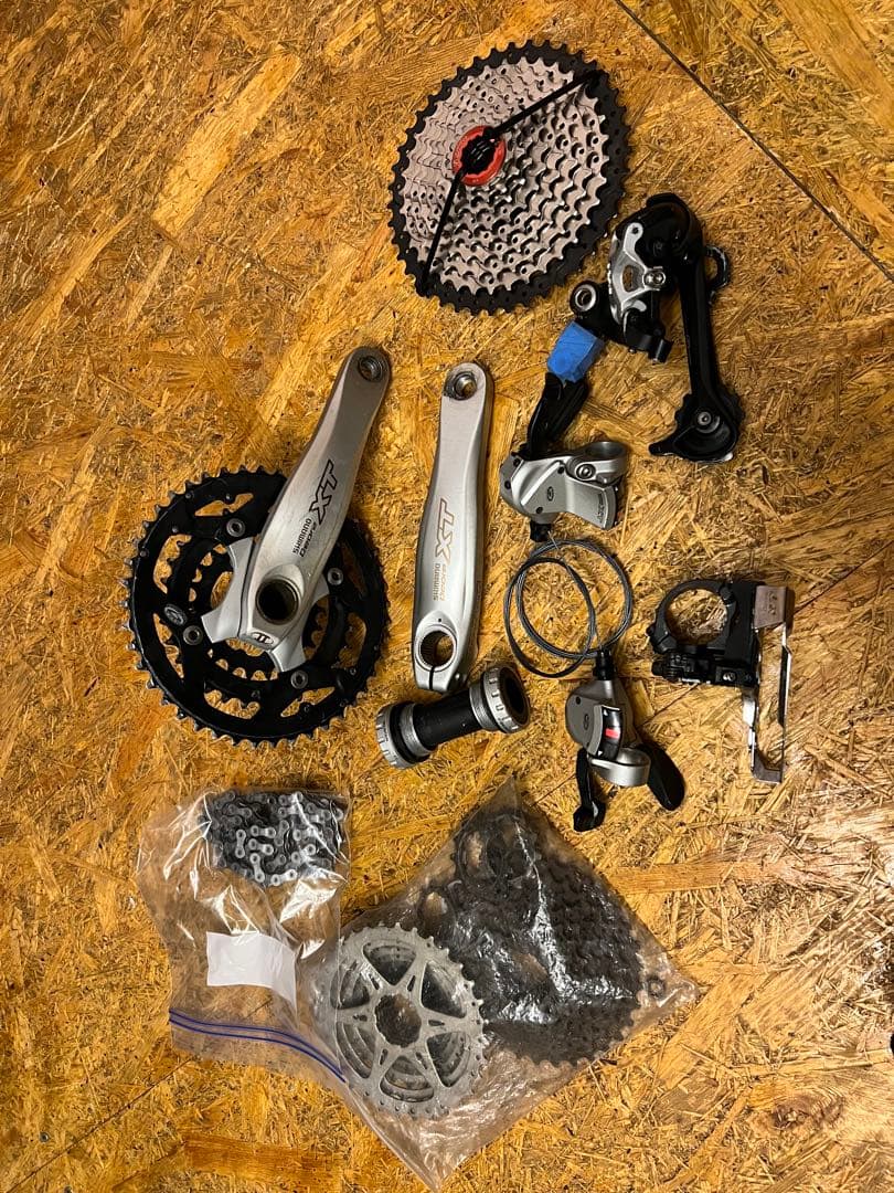 Shimano DEORE XT コンポーネントセット シマノ SHIMANO DEORE XT M780系 コンポセット SL-M780 2/3x10速 BL