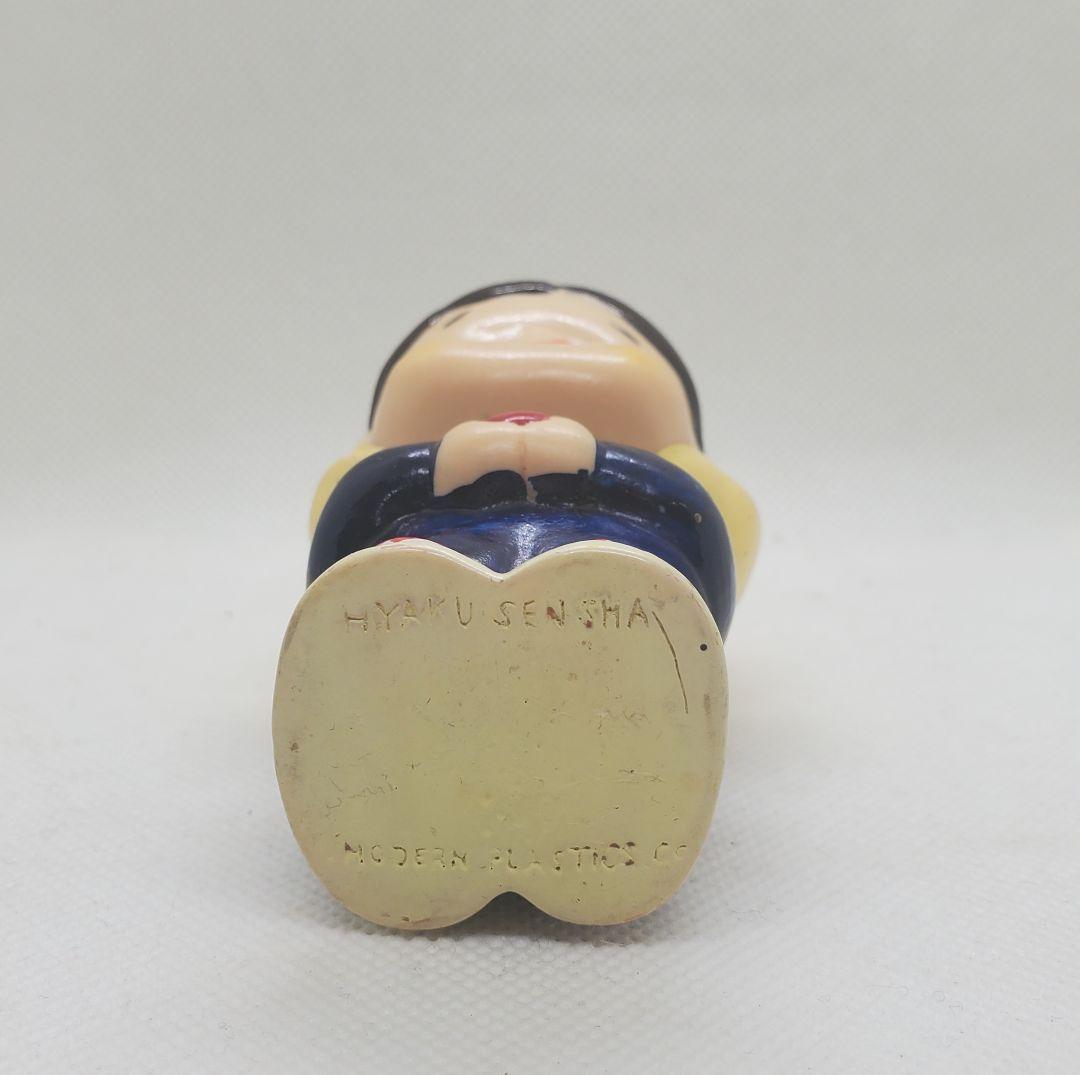 信用組合　くみちゃん　ソフビ　貯金箱　レトロ