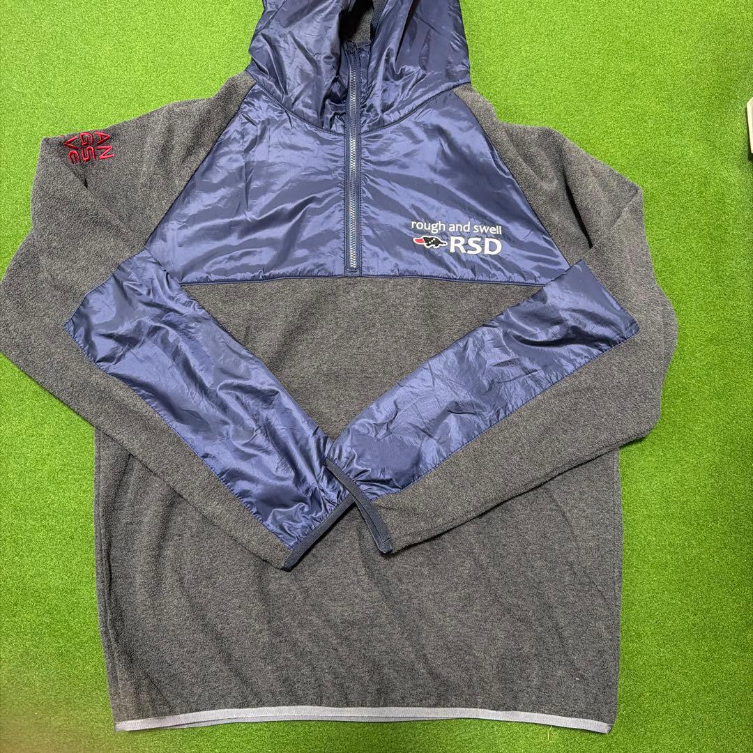 rough&swellラフアンドスウェル　PEAK HOODIE rough&swell［ラフアンドスウェル］BIG R HOODIE/ビッグロゴ裏毛