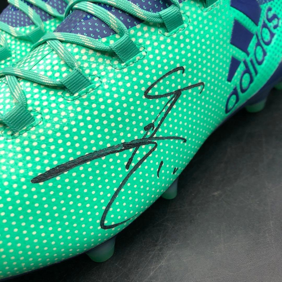 8M4566 香川真司 サイン入り #10 adidas サッカーシューズ - メルカリ