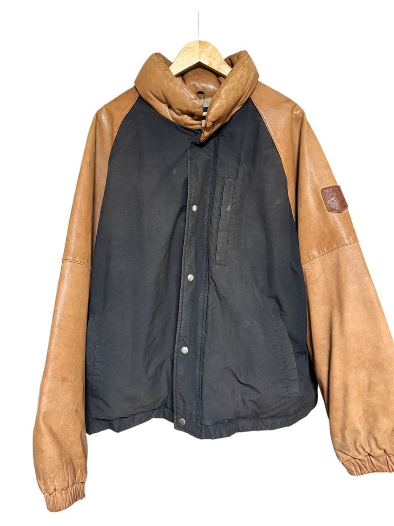 Polo Ralph Lauren レザーダウンジャケット ラルフローレン 楽天市場】90s ☆ ポロ ラルフローレン 本革 レザー ダウン ジャケット