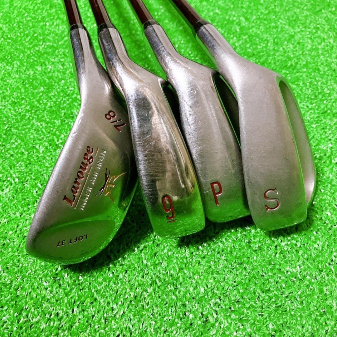 Larouge レディースゴルフクラブ ハーフセット 8本 L キャディバッグ付