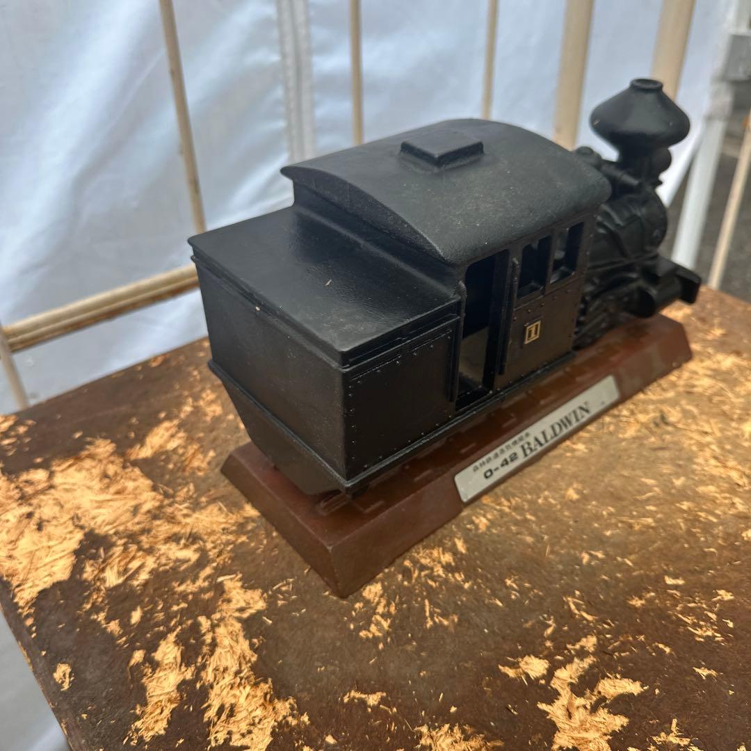 台座付き】BALDWIN 蒸気機関車 O-42 森林鉄道模型 鉄道コレクション