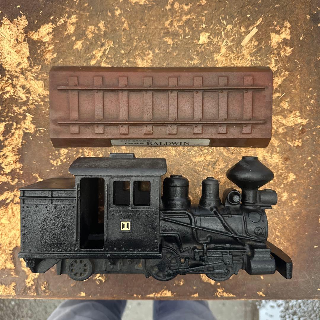 台座付き】BALDWIN 蒸気機関車 O-42 森林鉄道模型 鉄道コレクション