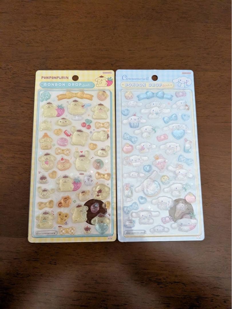 【国内正規品】ボンボンドロップシール サンリオ 第2弾 全8種コンプリートset