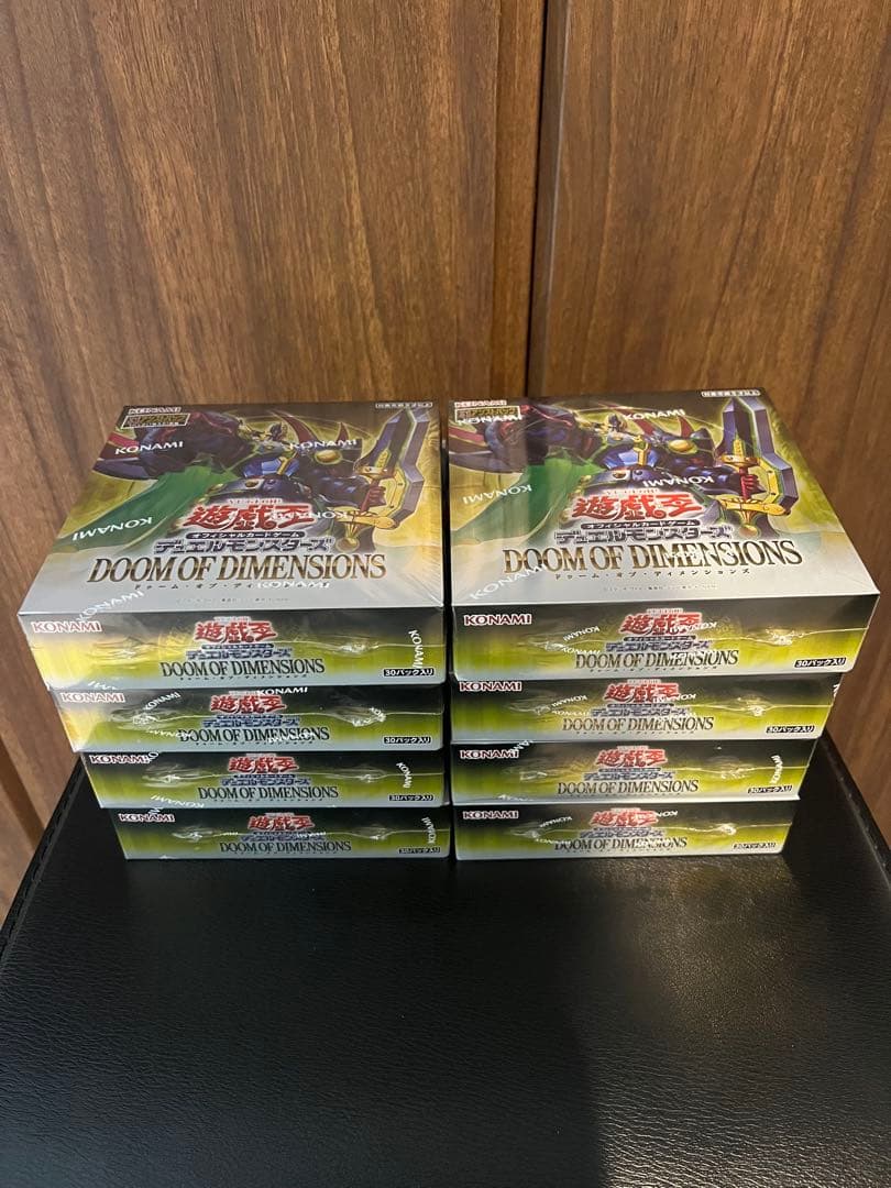 遊戯王OCG DOOM OF DIMENSIONS 8Box シュリンク付き コナミデジタルエンタテインメント 遊戯王OCGデュエルモンスターズ