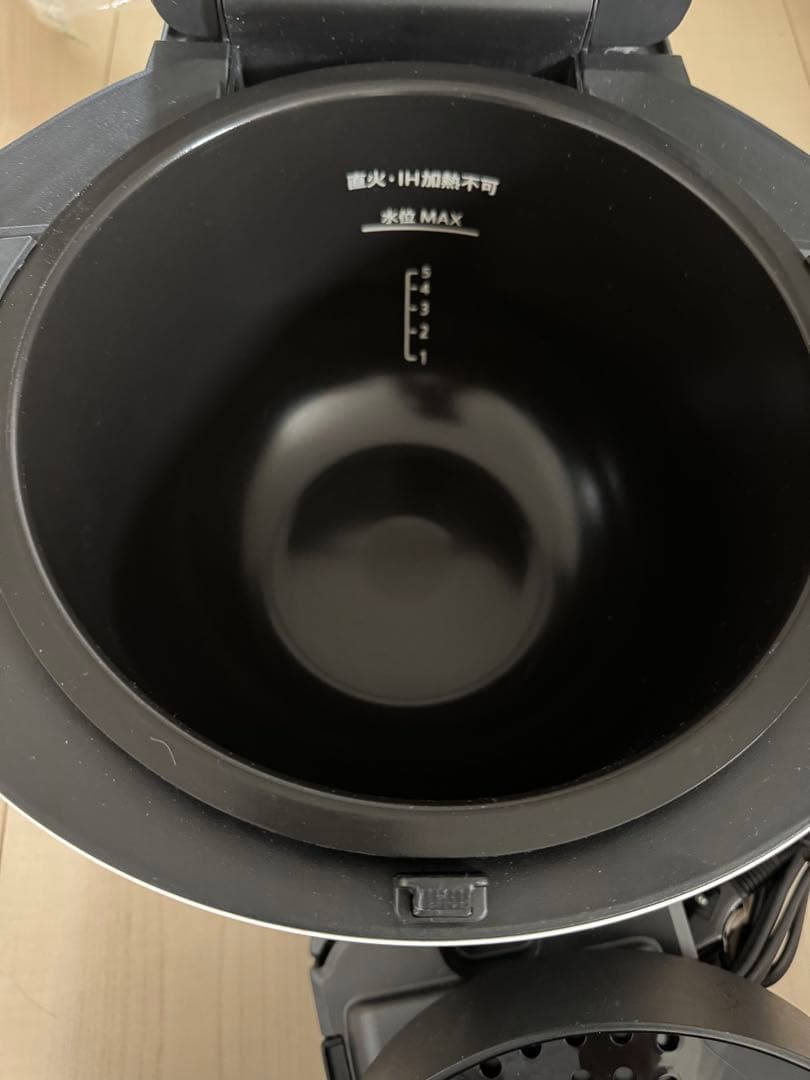 にじ　SHARP ホットクック 2.4L KN-HW24G 自動調理鍋