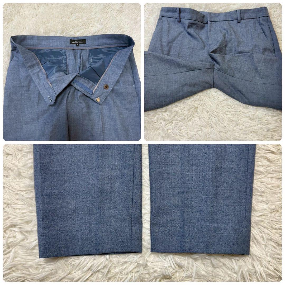 ✨美品/L✨グリーンレーベルリラクシング パンツスーツ ダブル ノー