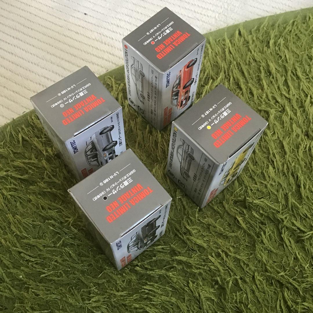 TOMICA LIMITED VINTAGE NEO三菱ランサー ターボ4セット