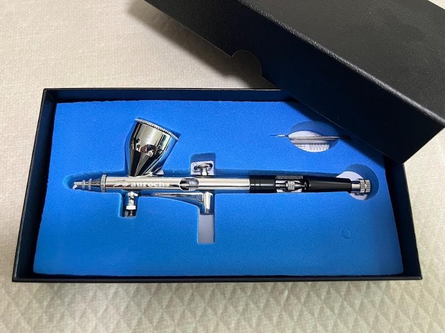 Aurochs　AERO CROSS 静音エアコンプレッサー＆エアブラシセット