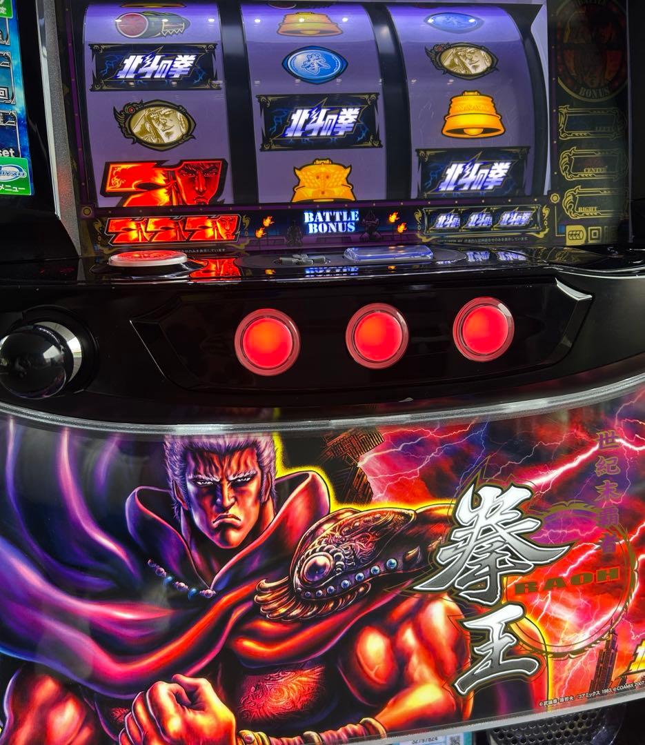 データカウンター対応　Lパチスロ北斗の拳AD XR 拳王パネル　スマスロ　実機