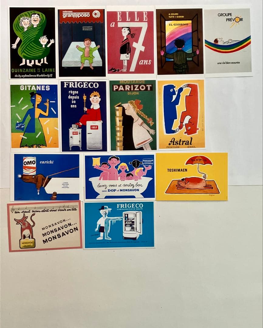 希少】サヴィニャック/Savignac ポストカード 全69枚セット - メルカリ