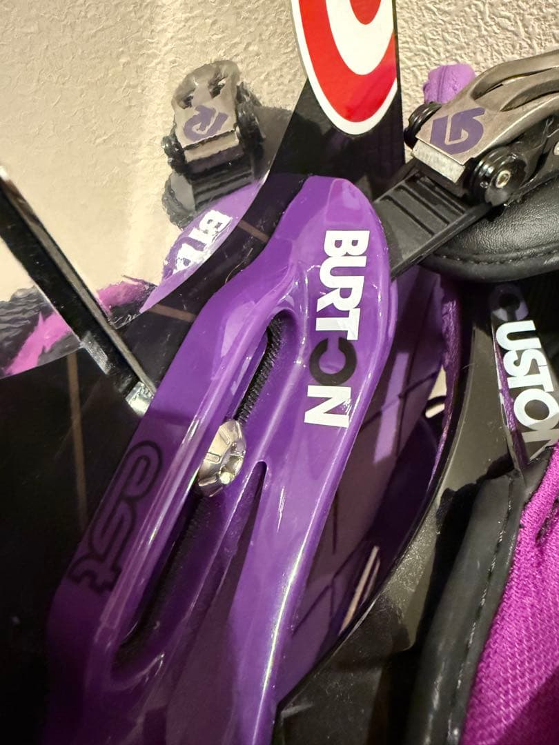 レア】【美品】BURTON レイトモデル Flying V ビンディングセット