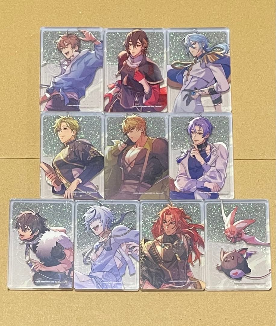 NU:カーニバル 台湾限定 流砂アクリルブロック 全種セット オリビン