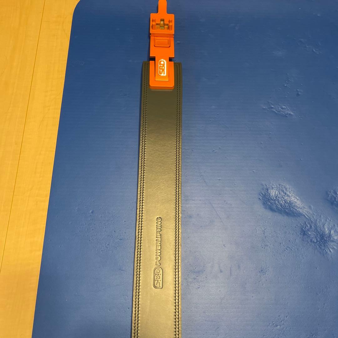 SBD パワーリフティングベルト 13mm Mオレンジ - メルカリ