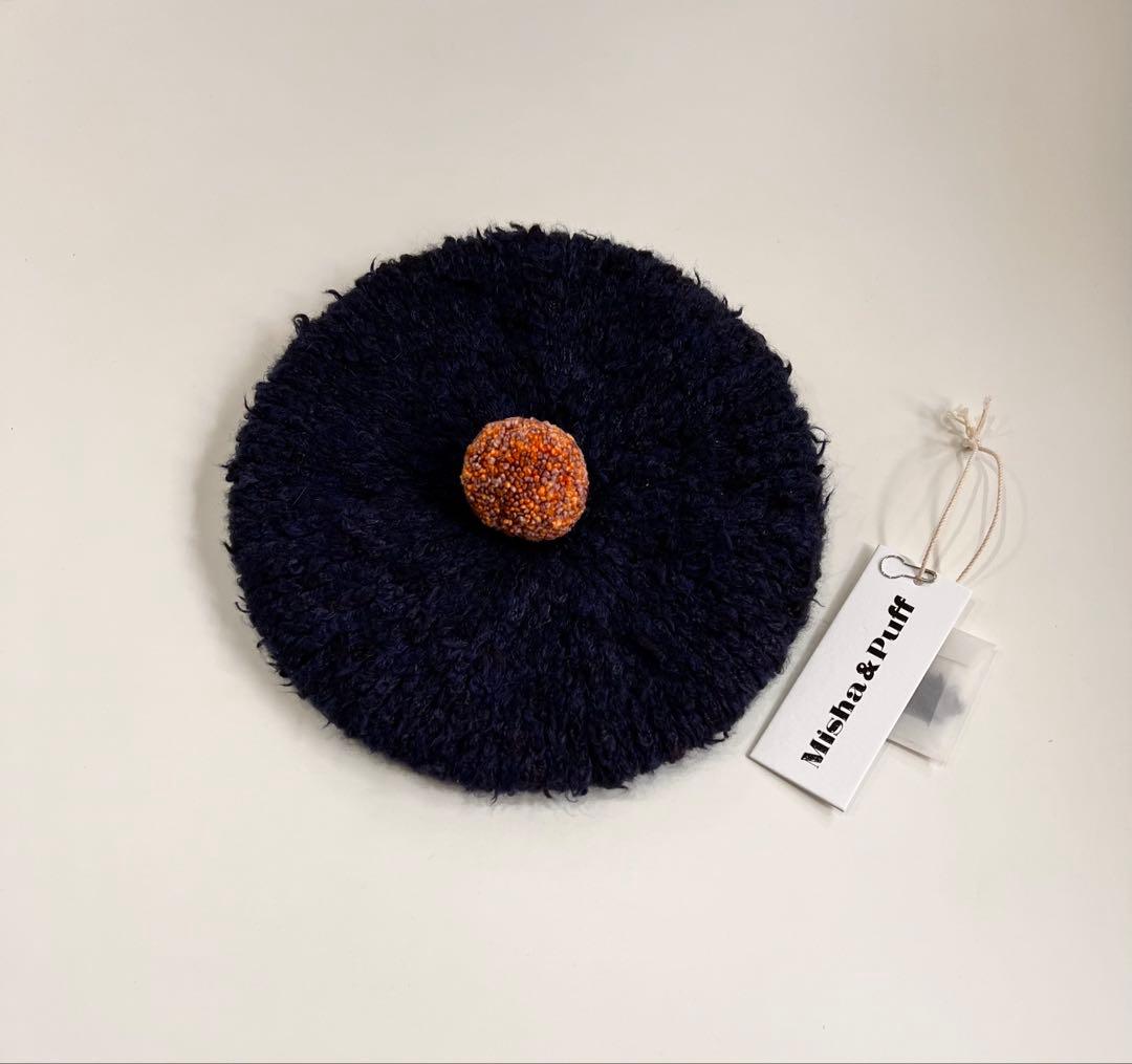 misha&puff ベレー帽　4-8Y 帽子　ミシャアンドパフ D1】Misha&Puff（ミーシャアンドパフ）2025AW Crochet Beret -Galaxy