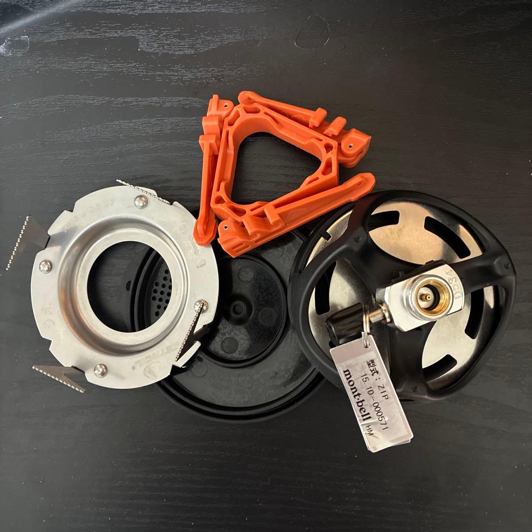 JETBOIL ZIP アウトドアカセットコンロ モンベル mont-bell - メルカリ