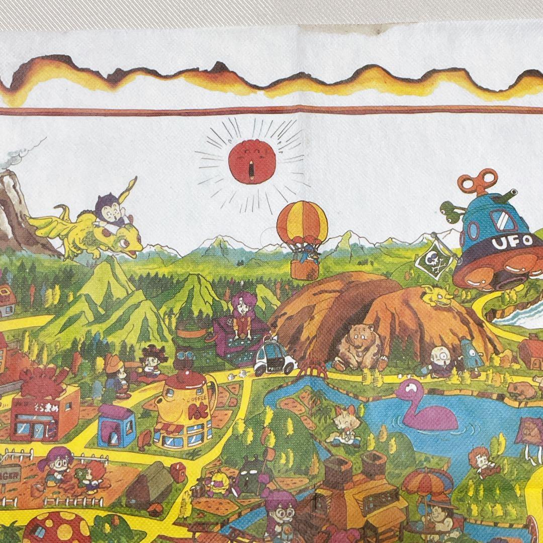 H.集英社 鳥山明 Drスランプ・アラレちゃんペンギン村マップ 鳥山明