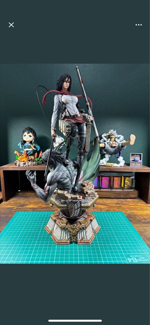 良辰LC Studio 進撃の巨人 ミカサアッカーマン ガレージキット - メルカリ