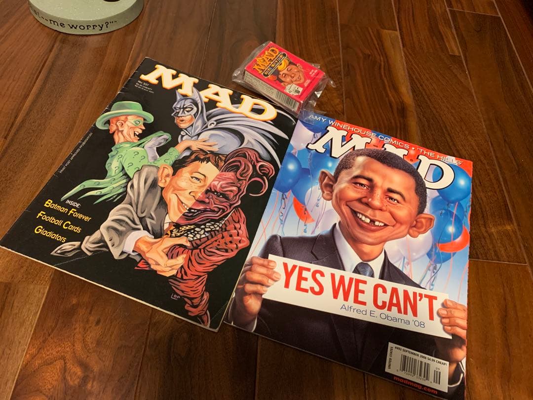 キャラクター MAD MAGAZINE ALFRED. E.NEUMAN 1996