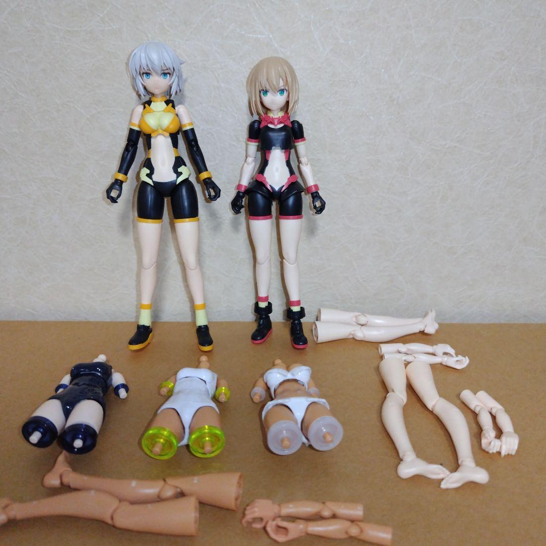 【最終値下げ・ジャンク】30MS　リシェッタ　ティアーシャ　他　セット 組立済】30MS リシェッタ ティアーシャ 2体セット カラー