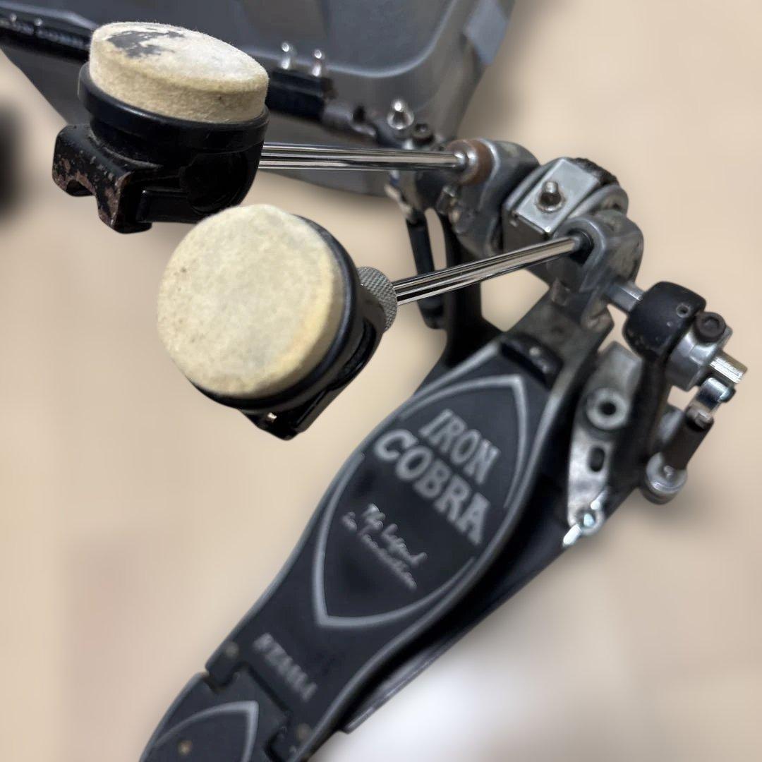 TAMA IRON COBRA ツインペダル ケース付き - メルカリ