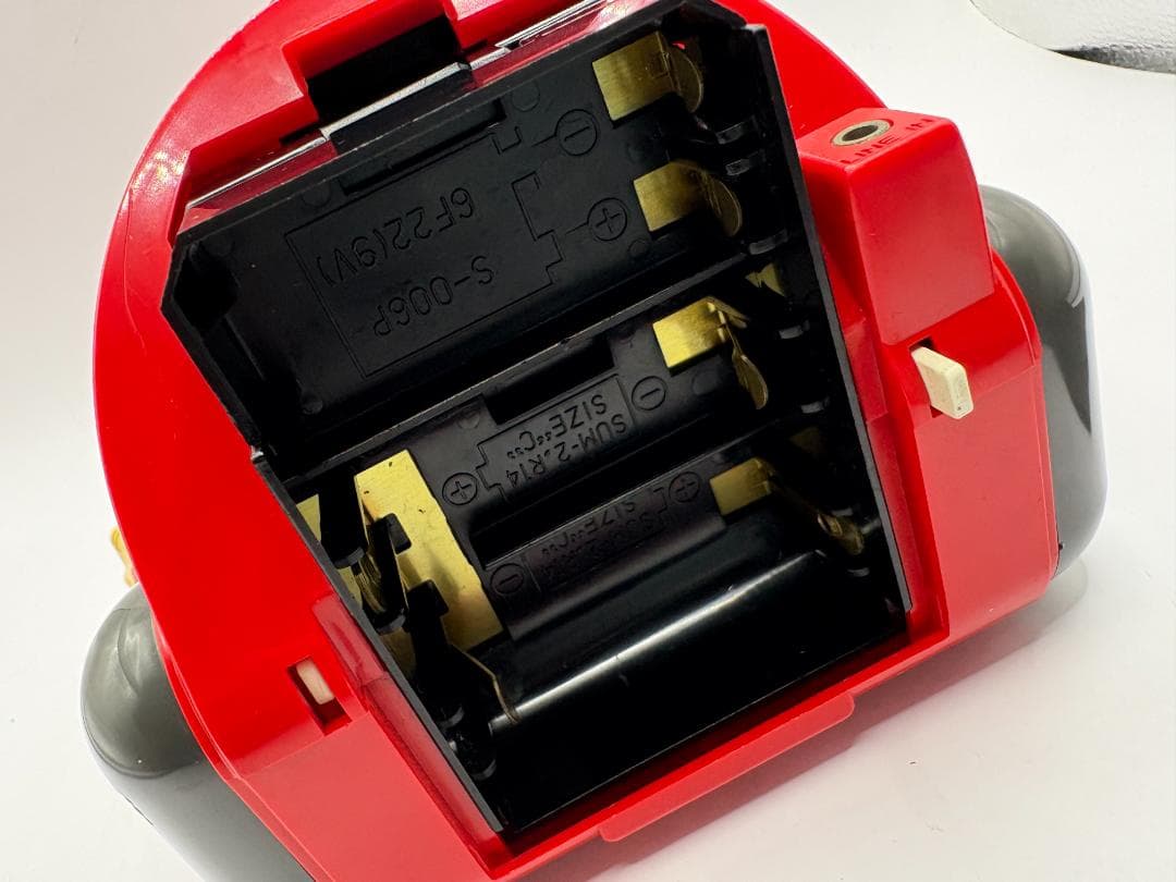 おしゃべりラジオロボ しゃべろく レッドカラー トミー TOMY レトロ