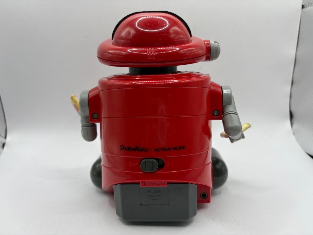 おしゃべりラジオロボ しゃべろく レッドカラー トミー TOMY レトロ