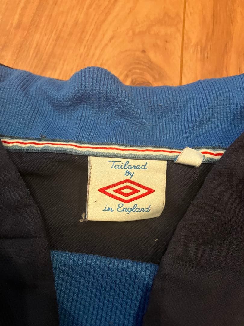 イングランド代表 UMBRO プルオーバードリルトップ古着 XL アンブロ