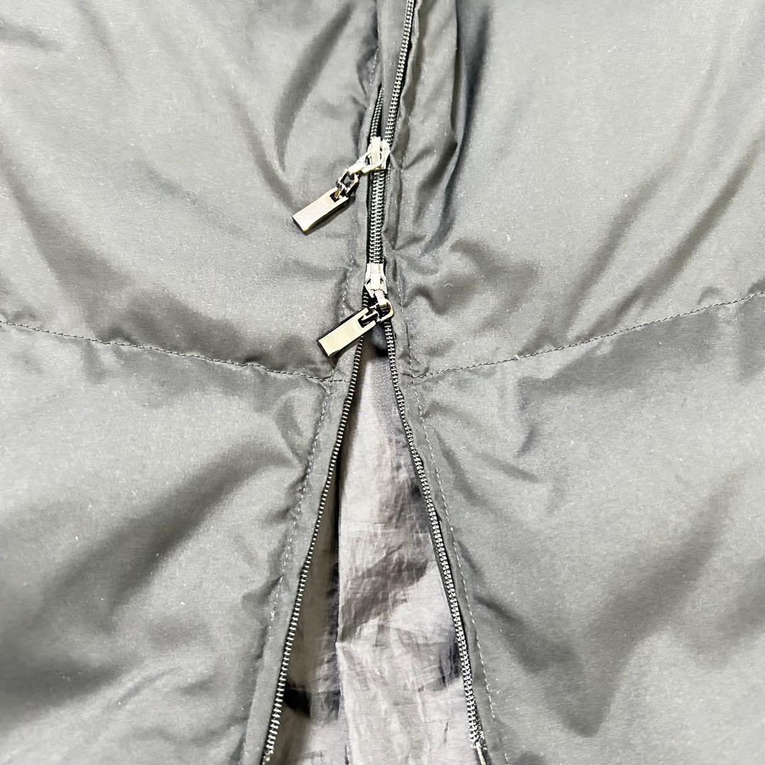 ヒロココシノ 2wayエコファーダウンコート ブラック Mサイズ 希少