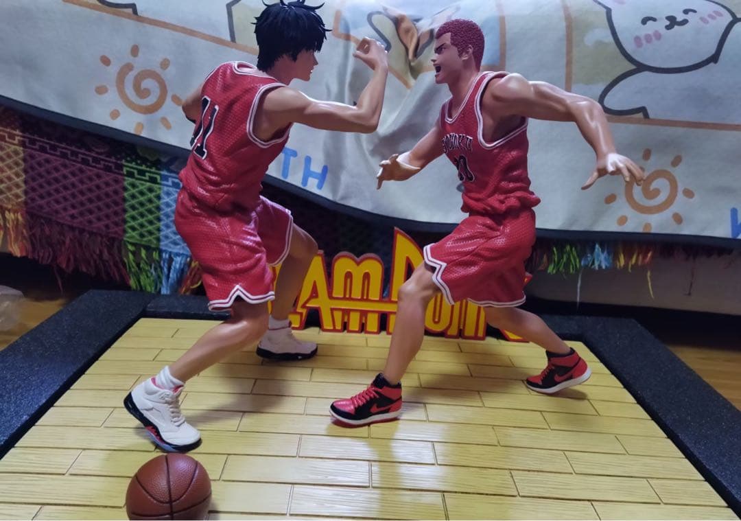 SLAMDUNK 桜木花道 vs 流川楓 ガレージキット ガレキ スタチュー③