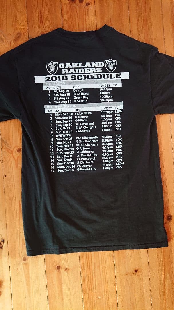 チャイルドプレー NFL ホラー レイダース チャッキー Tシャツ M