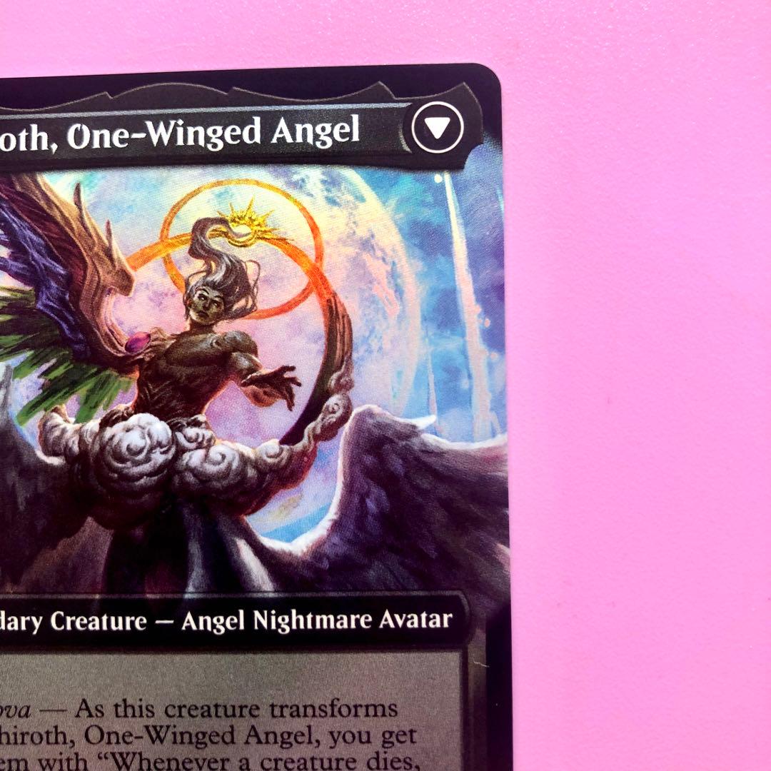 MTG 威名のソルジャー、セフィロス 拡張アート　foil