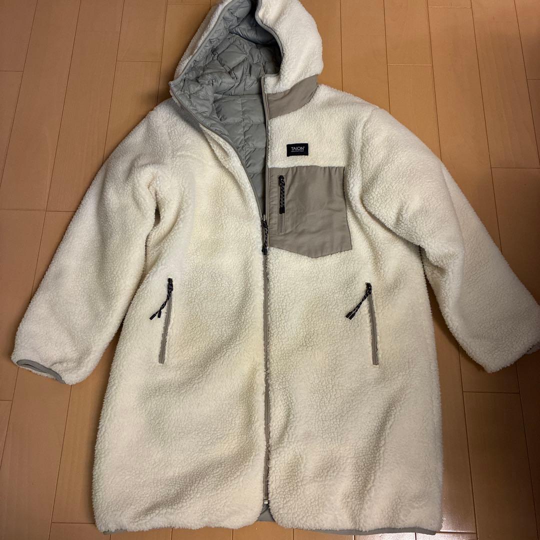 専用☆美品　NOLLEY'S×TAIO 別注ボア×ダウンフードコート　M ノーリーズ NOLLEY'S 【WEB限定】＜TAION別注＞ボア×ダウンフード