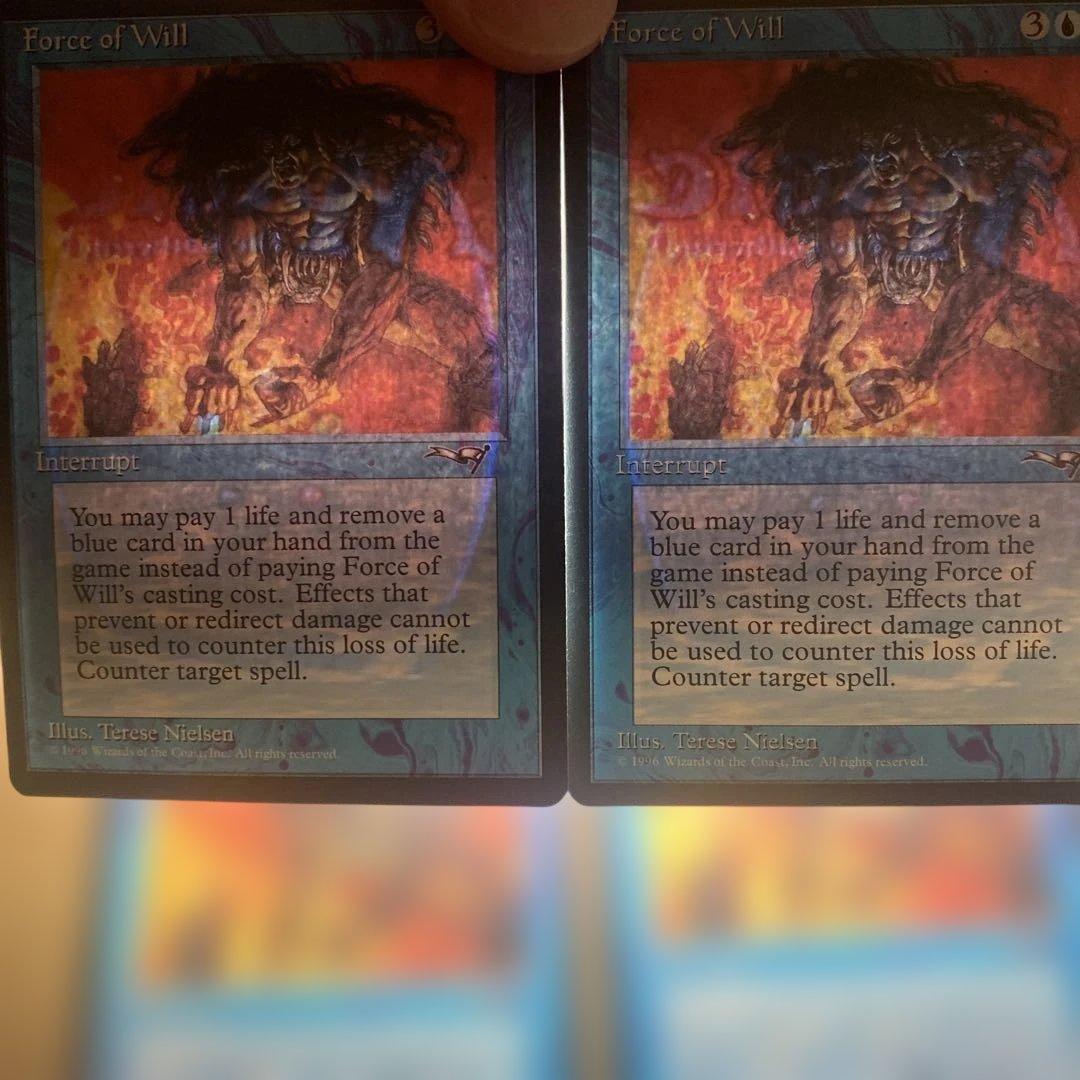 MTG 意志の力/Force of Will 4枚