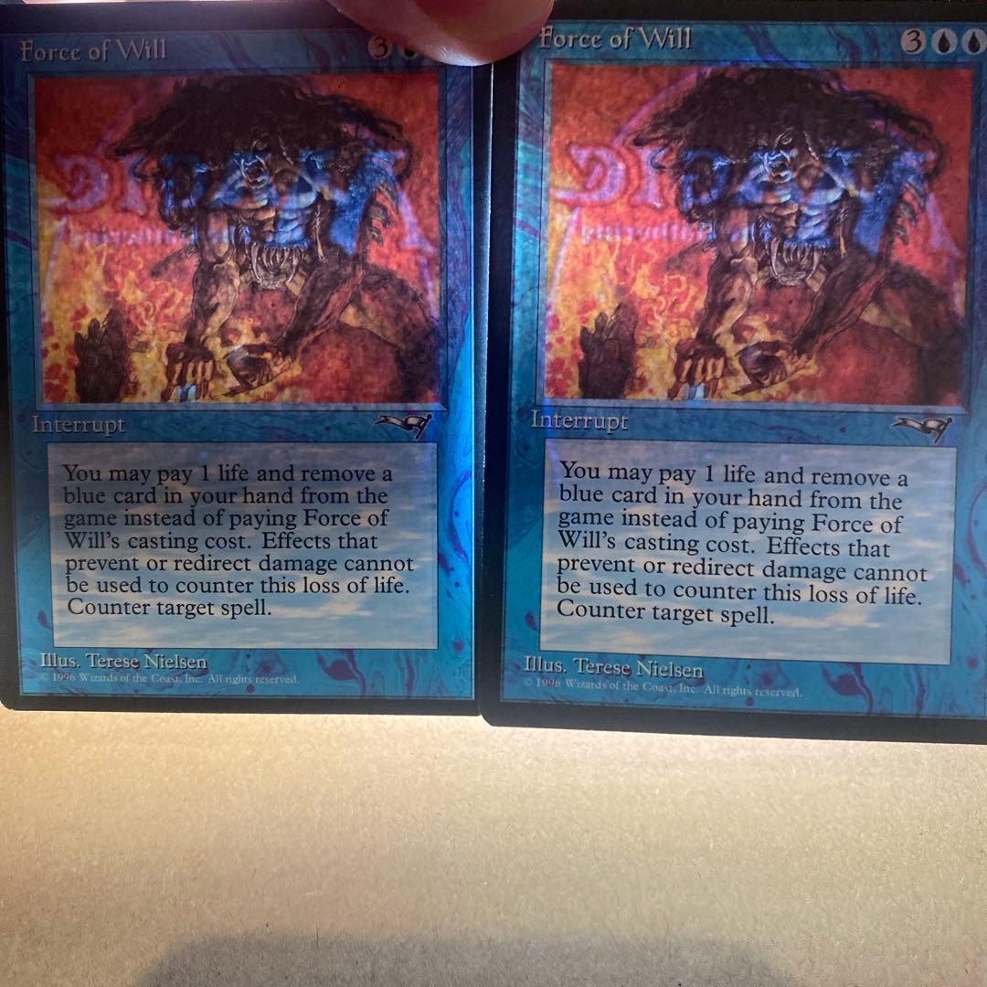 MTG 意志の力/Force of Will 4枚