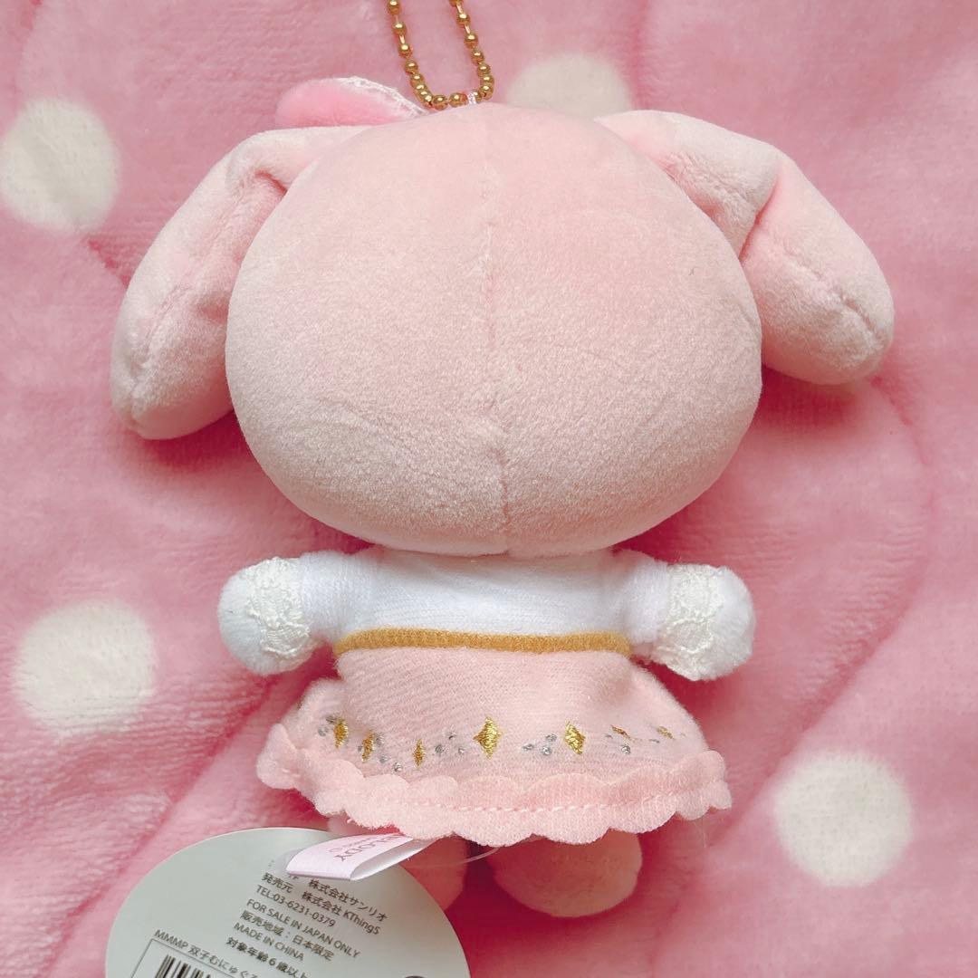 ♡ サンリオ マイメロ 双子 ぬいぐるみ マスコット むにゅぐるみ レア ♡