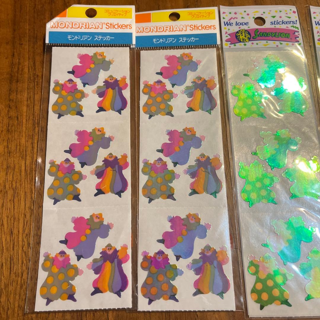 ラスト6枚‼️最終値下げ！サンディライオン モンドリアンステッカー