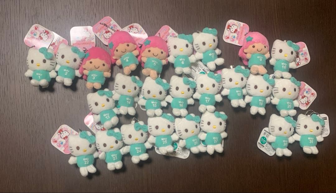 hsbeb Jshs　キティ　ぬいぐるみ　セット　2/2