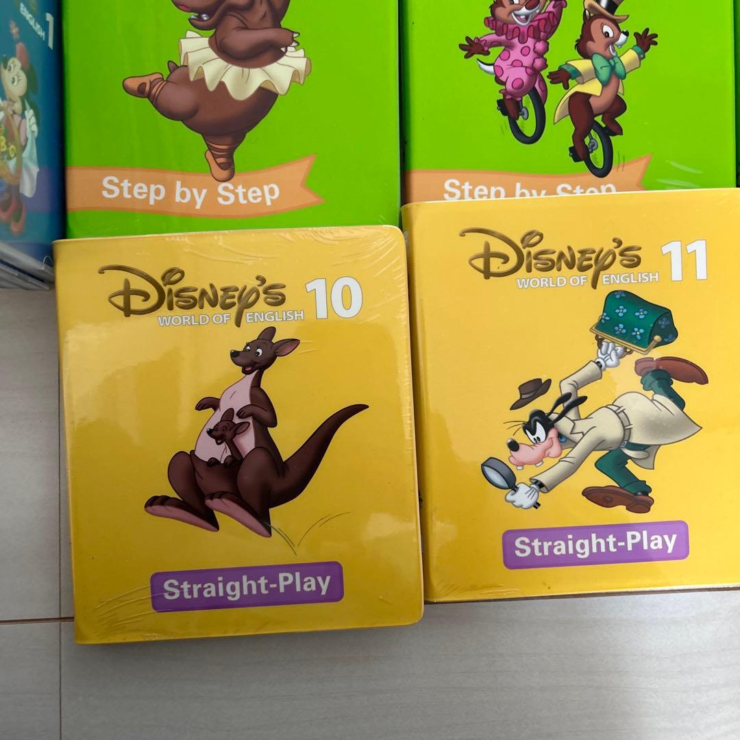 ディズニー英語システム シングアロングstepbystep DVD/CDセット