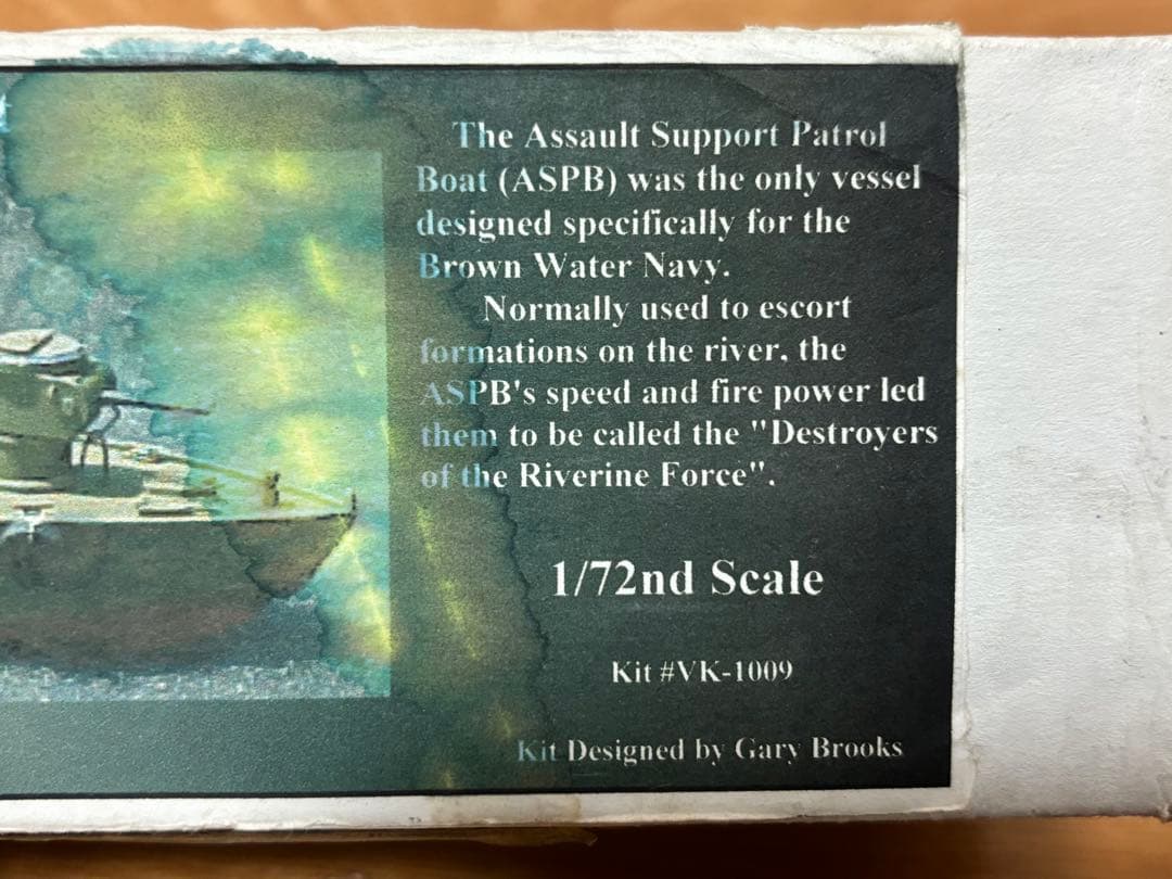Viking Models 1/72 アメリカ海軍 河川哨戒戦闘艇 ASPB