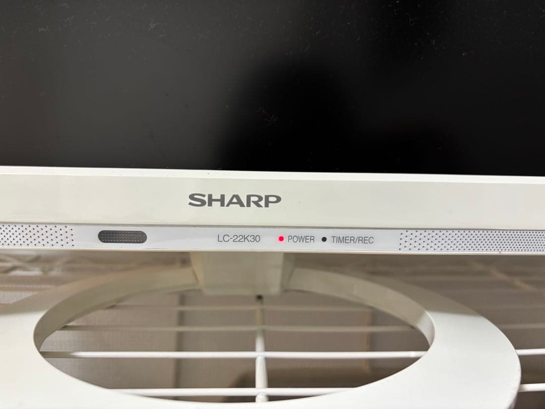 SHARP AQUOS 24型 液晶テレビ LC-24K40 ホワイト - メルカリ