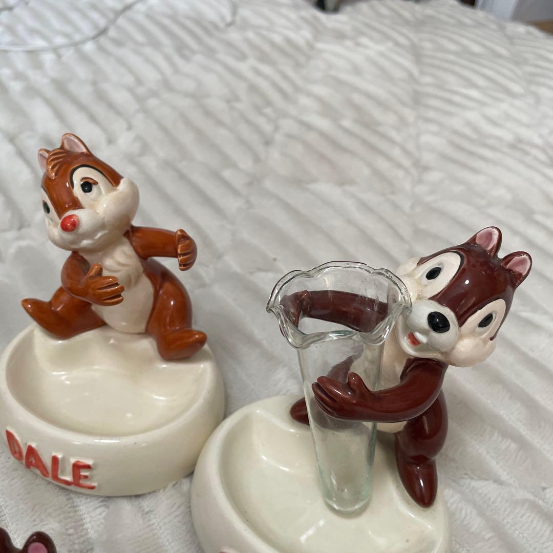 チップとデール 陶器フィギュアコレクション - メルカリ