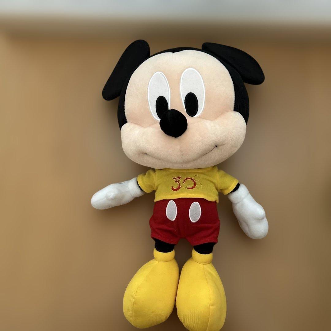 限定ミッキー・ミニー ぬいぐるみセット 30周年