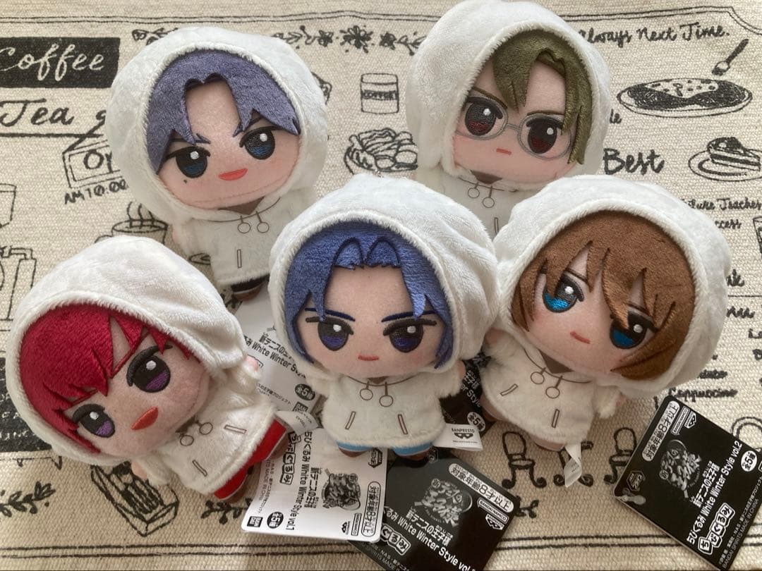 新テニスの王子様 ちびぐるみ White Winter Style 5種セット 新テニスの王子様』冬をテーマにした描きおろし衣装！「ちびぐるみ