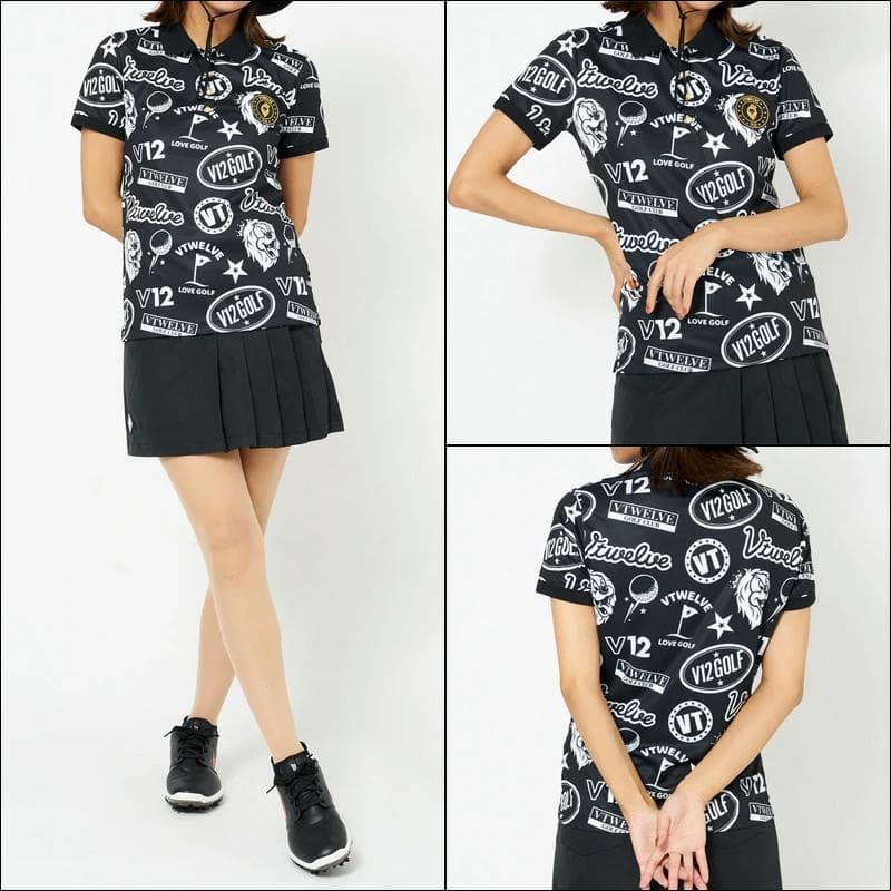 V12 ゴルフメンズ ポロシャツ 吸水速乾 LIB OUT POLO | 公式通販 未使用V12