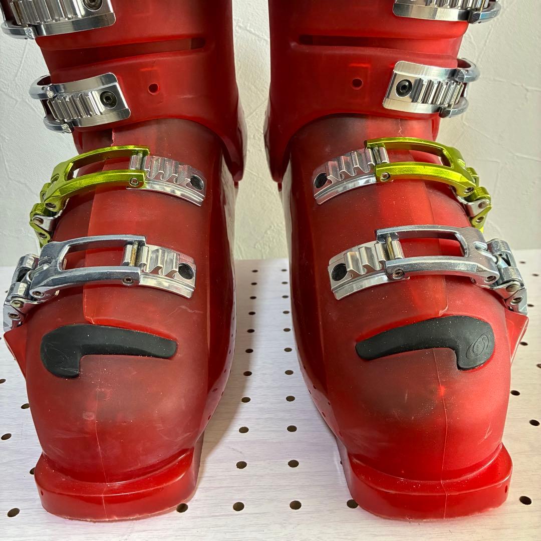 SALOMON COURSE 26.5 レッドスキー靴 - メルカリ