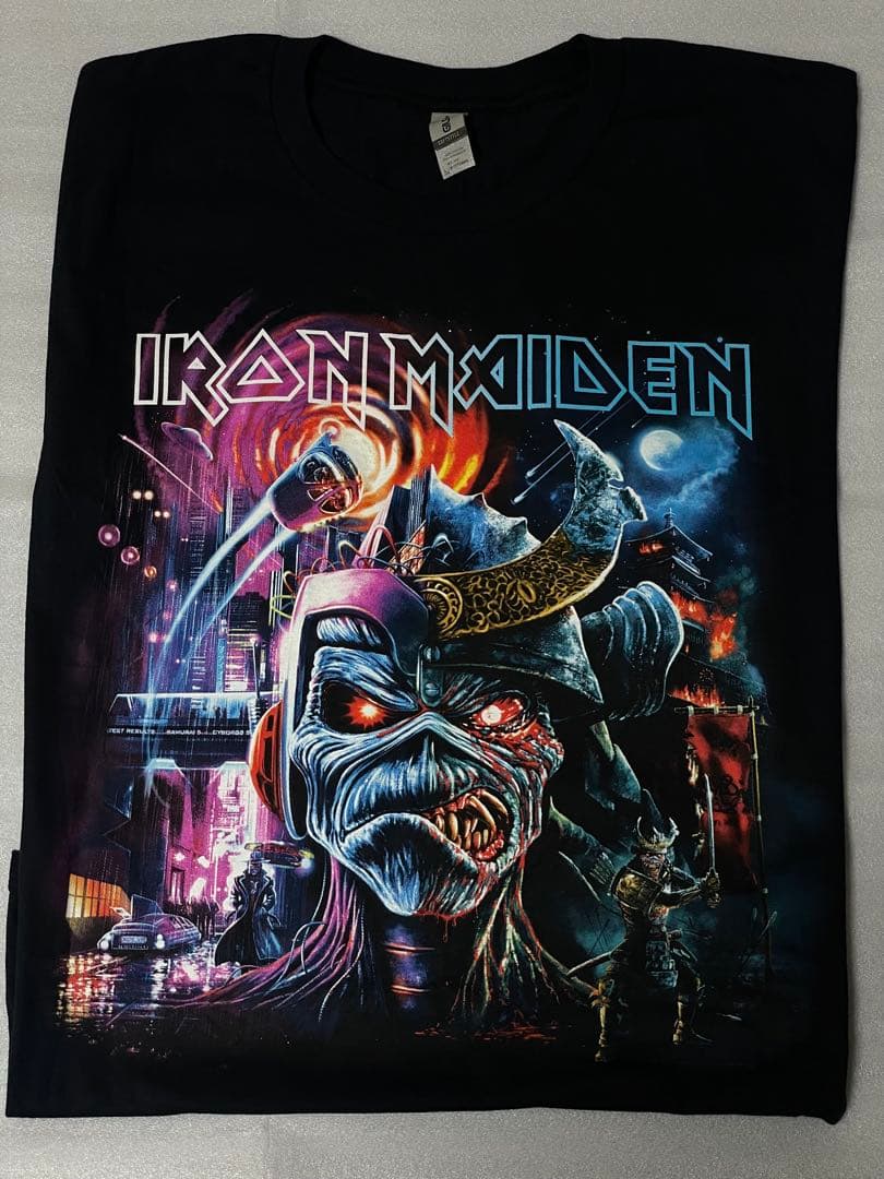 [新品未使用 ]IRON MAIDEN Tシャツ 2024年ワールドツアー（Ｌ）